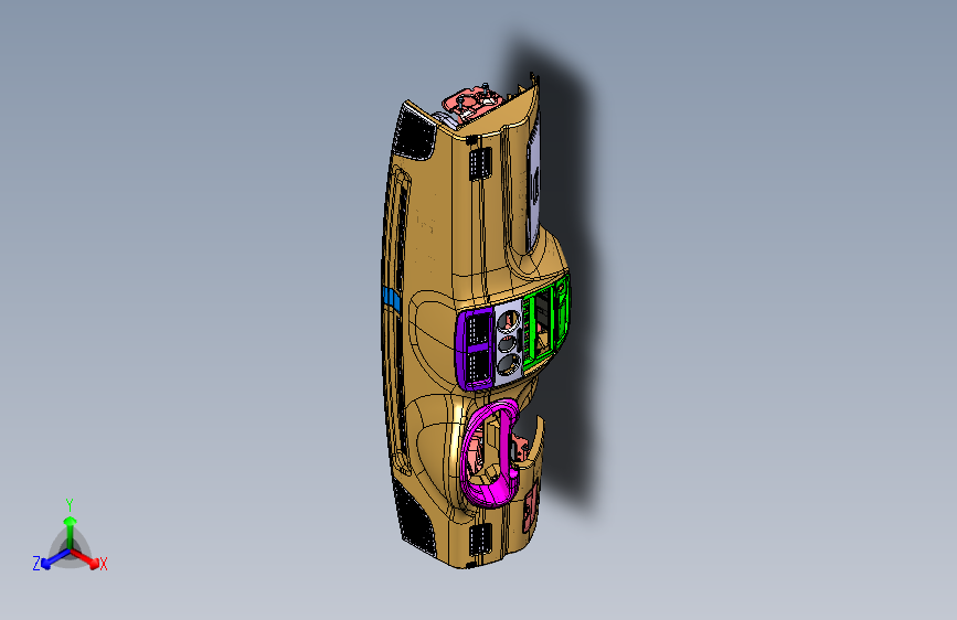 长安之星S460 -1SK1645350101-S460(仪表板宽车)