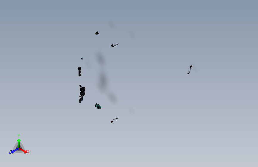 长安尊行G501 -操纵件装置