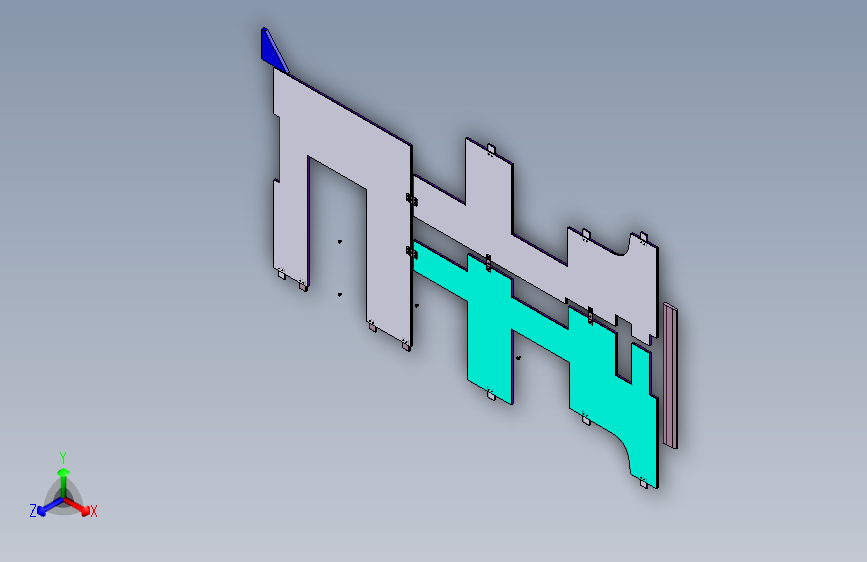 长安尊行G501 -地板垫板装置
