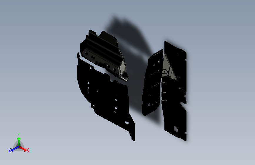 长安尊行G501 -发动机舱隔热板装置