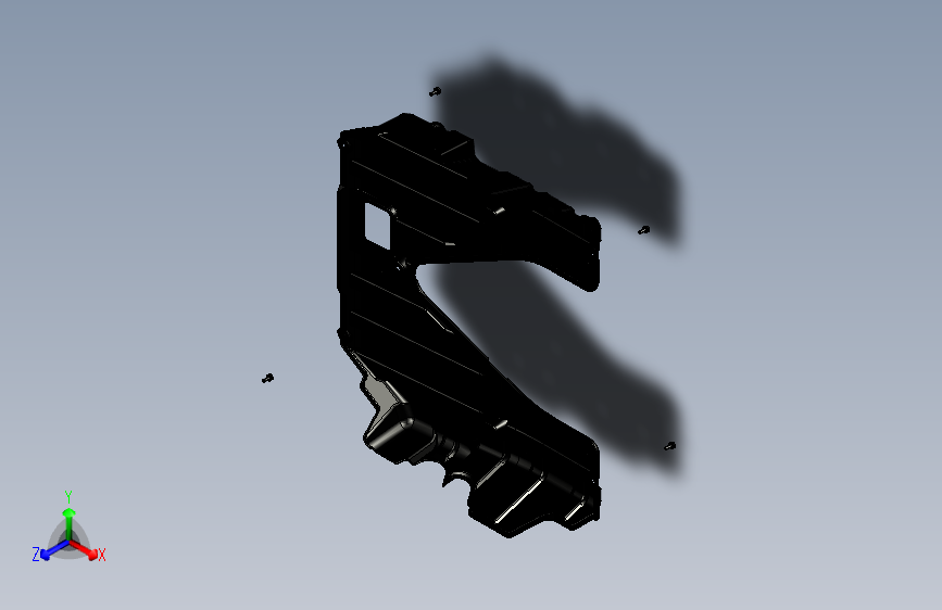 长安尊行G501 -发动机下护板装置