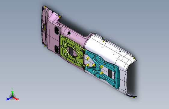 长安尊行G501 -顶棚护面装置-AU03