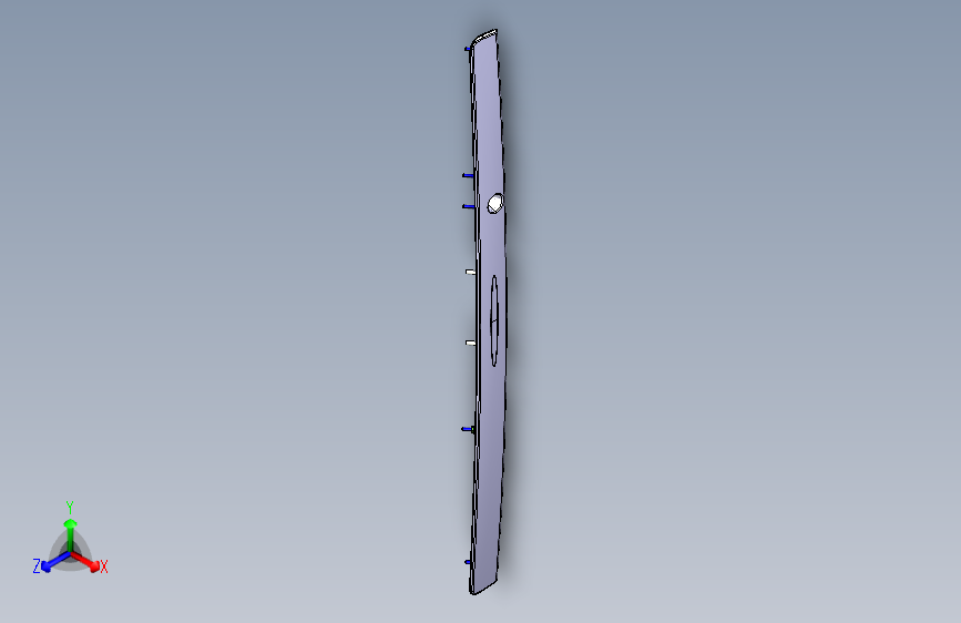 长安尊行G501 -后牌照灯装饰条装置-AU01