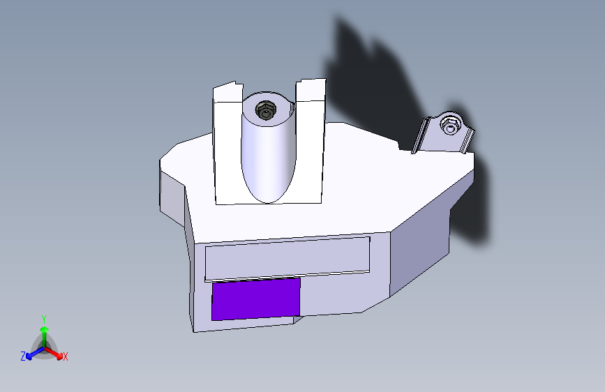 长安尊行G501 -脚踏块装置