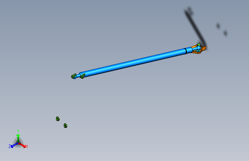 长安尊行G501 -气弹簧撑杆装置