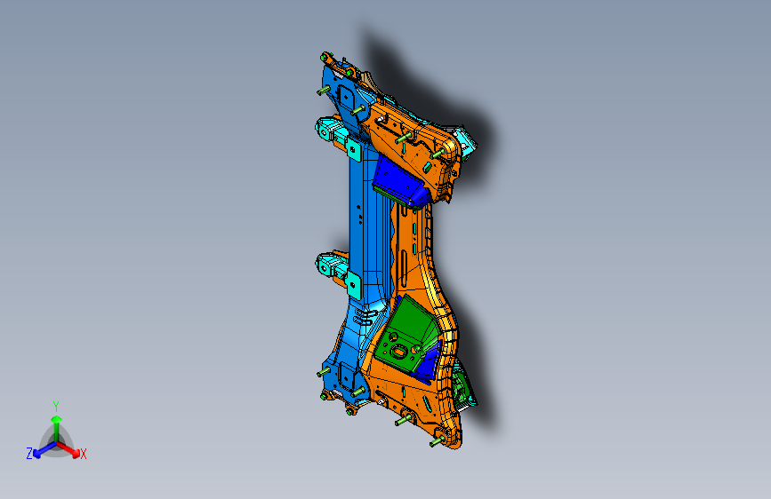 长安尊行G501 -副车架