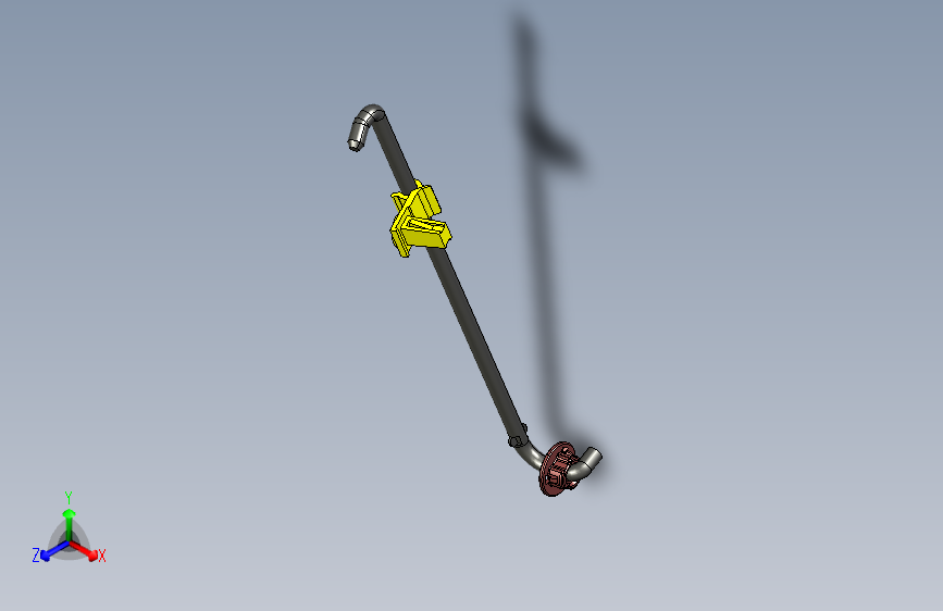 长安尊行G501 -前盖撑杆装置