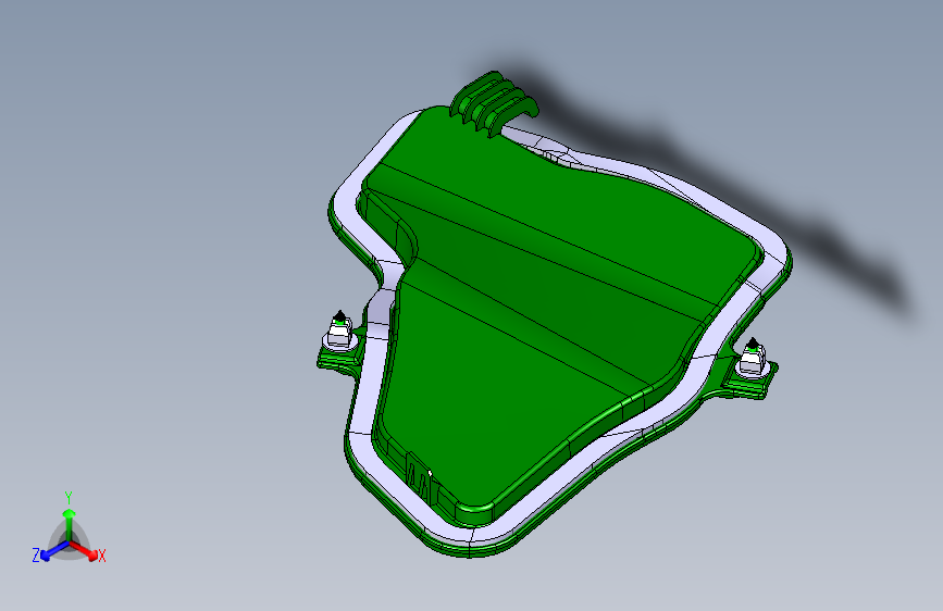 长安尊行G501 -右前门杯托背板总成