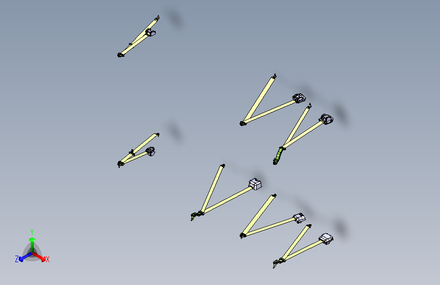 长安尊行G501 -整车安全带装置-AU01