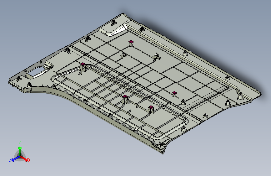 长安尊行G501 -整车门内护板装置