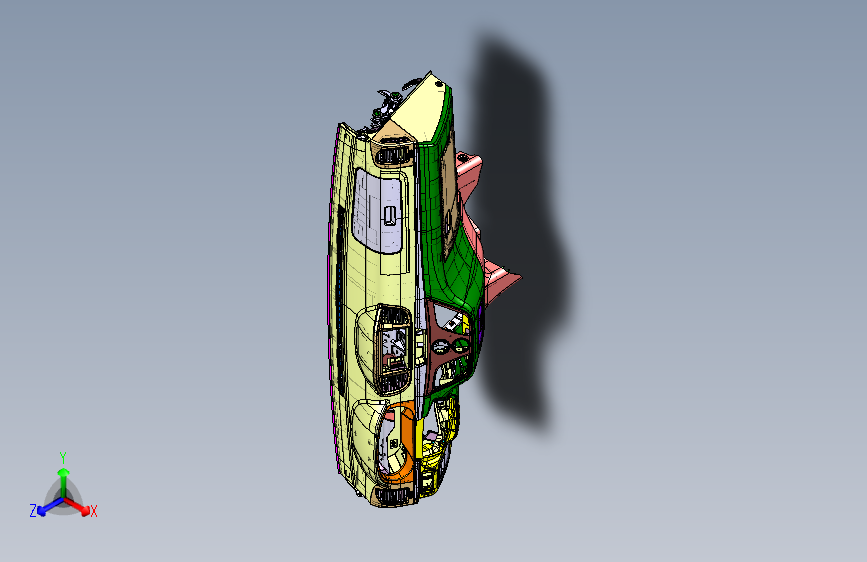 长安尊行G501 -仪表板总成装置