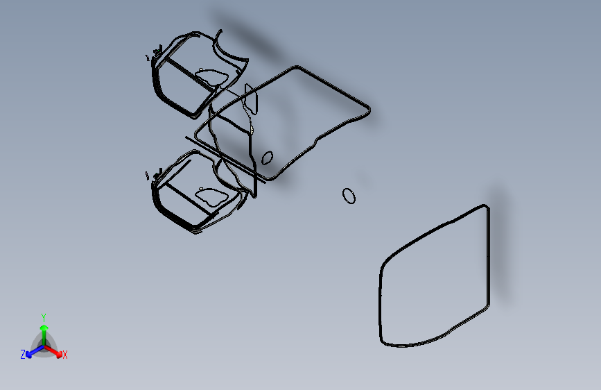 长安尊行G501 -整车密封条装置