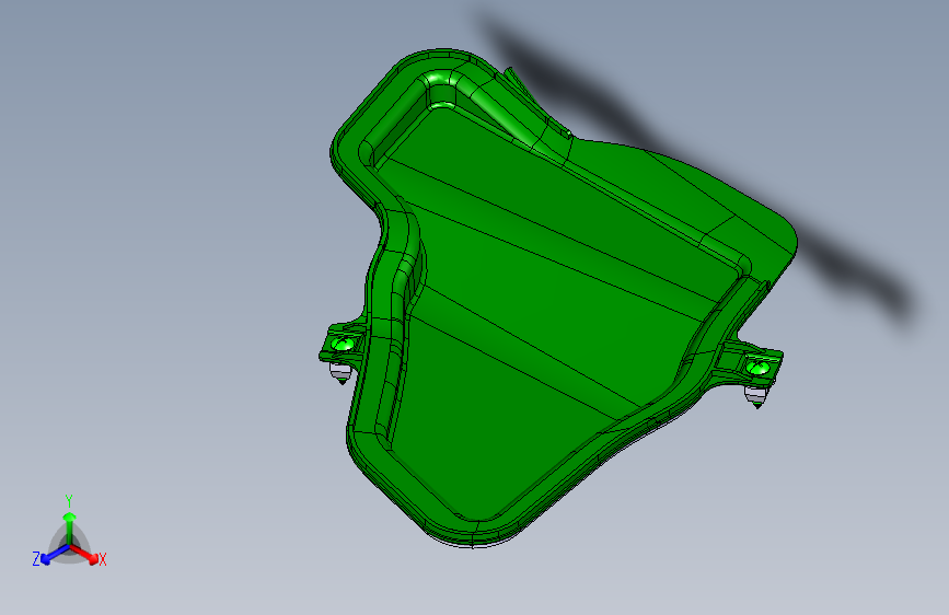 长安尊行G501 -左前门杯托背板总成