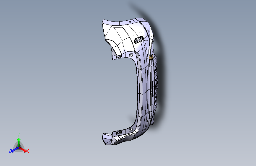 长城 VV7 -保险杠组件-2804000AKU33A-Z