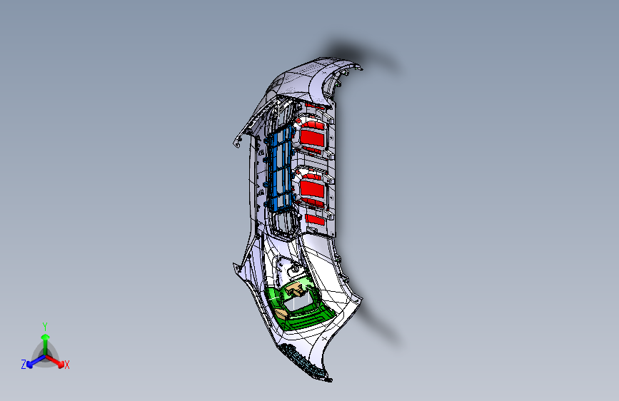 长城 VV7 -保险杠组件-2803000XKU47A-Z