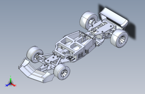 RC F1模型 1_18比例