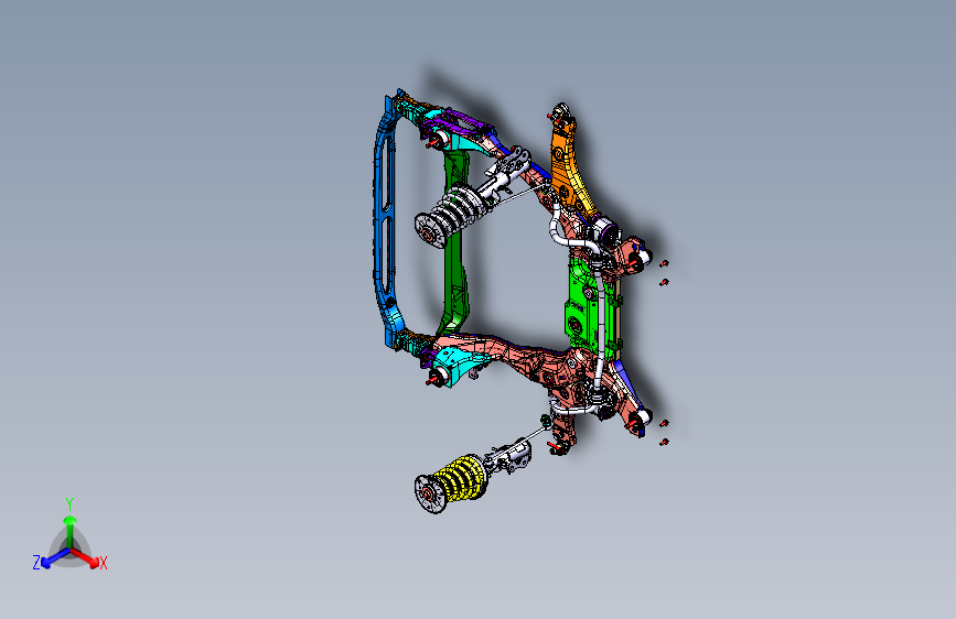 长城 VV7 -底盘组件-2901