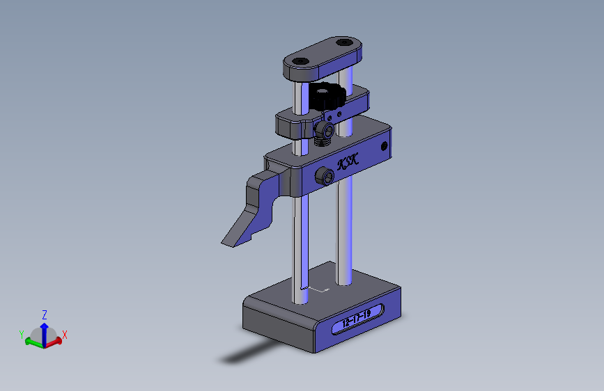 03高度测量仪尺 STP