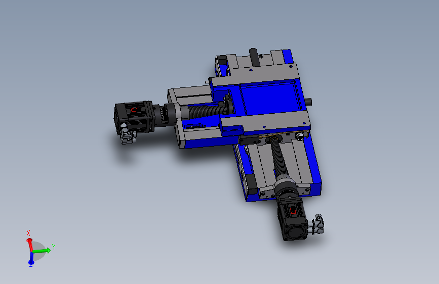 18滑台位移平台 XY线性轨道-STP