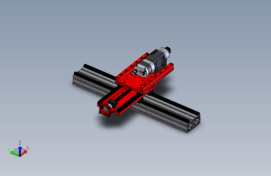 17滑台位移平台 XY线性轨道-STP