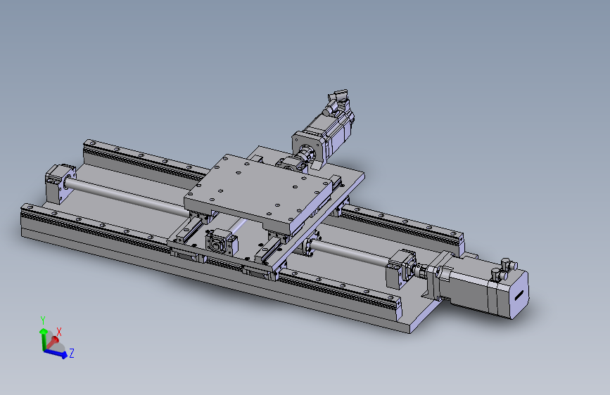 27滑台位移平台 XY线性轨道-STP