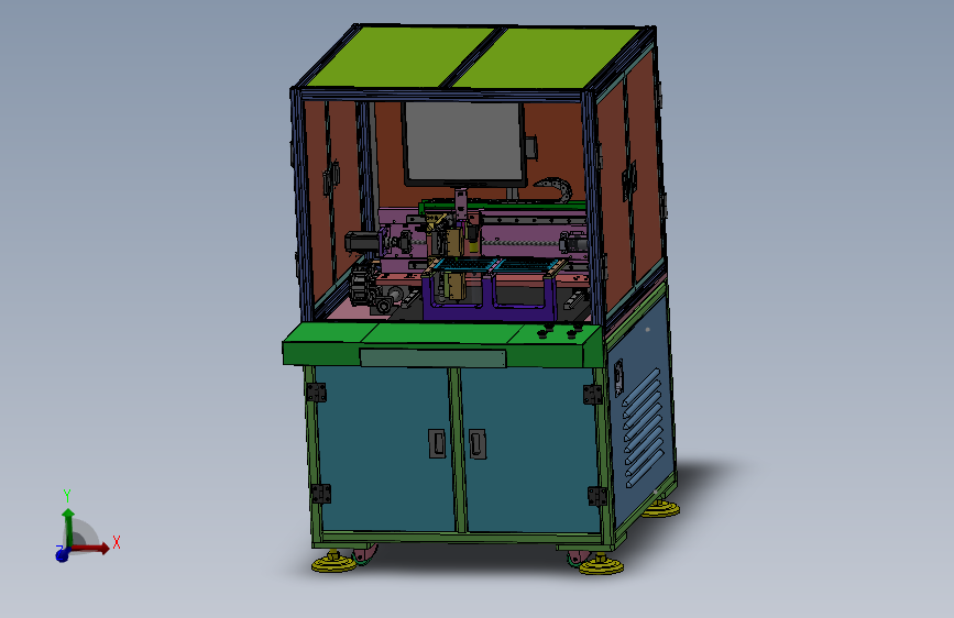 激光厚度检测机