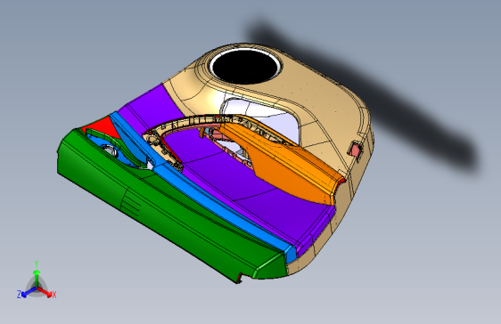 长城 VV7 -门板组件-6202100XKU33A-Z