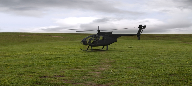 AH-6G小鸟轻型攻击直升机