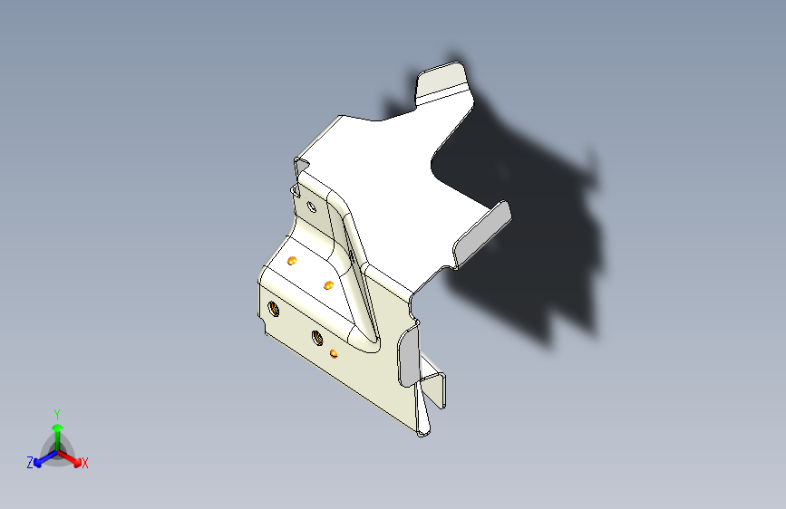 长城哈弗H1 -机盖铰链左安装板总成