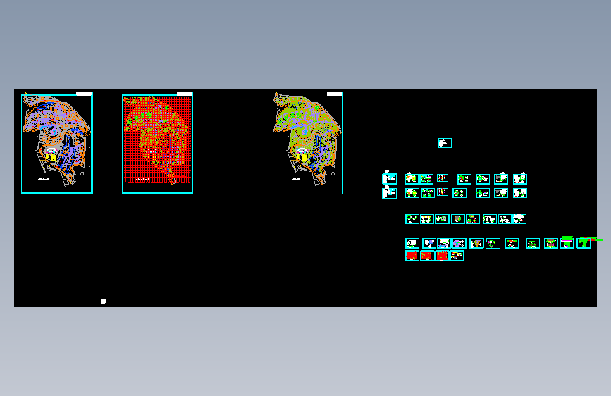 单层木结构别墅木屋建筑结构施工CAD图纸--1048414-50