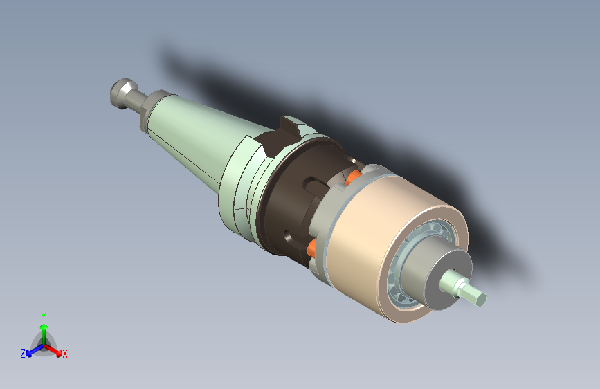 CNC BT30旋转拉刀