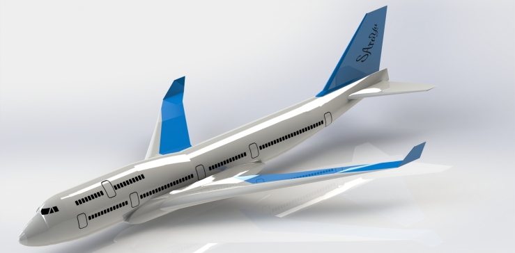 Airbus A380最大客机造型