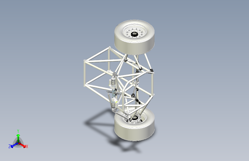 大学生方程式赛车前悬架总成