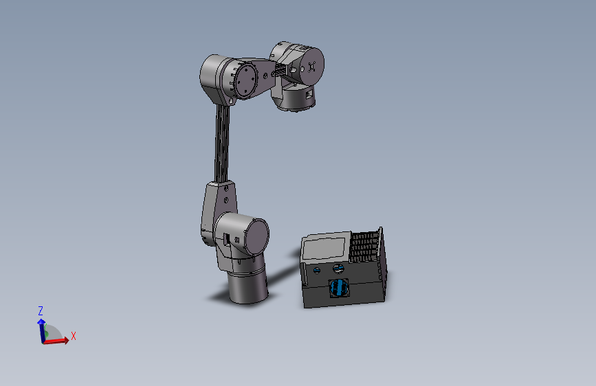 带Nema17电机的五轴机械臂