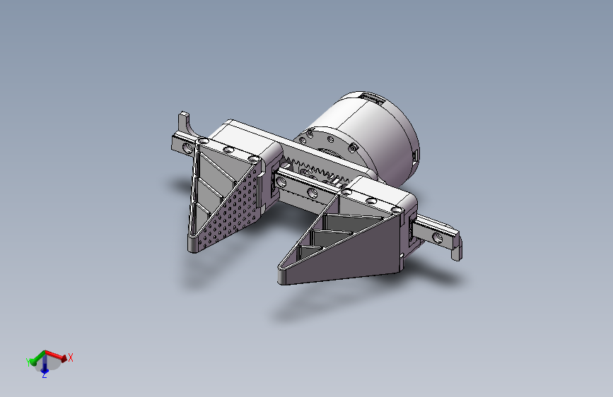 刚性夹爪和鳍条效应夹爪