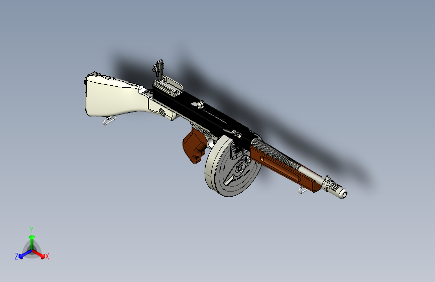 1174-汤普森·德鲁马格冲锋枪