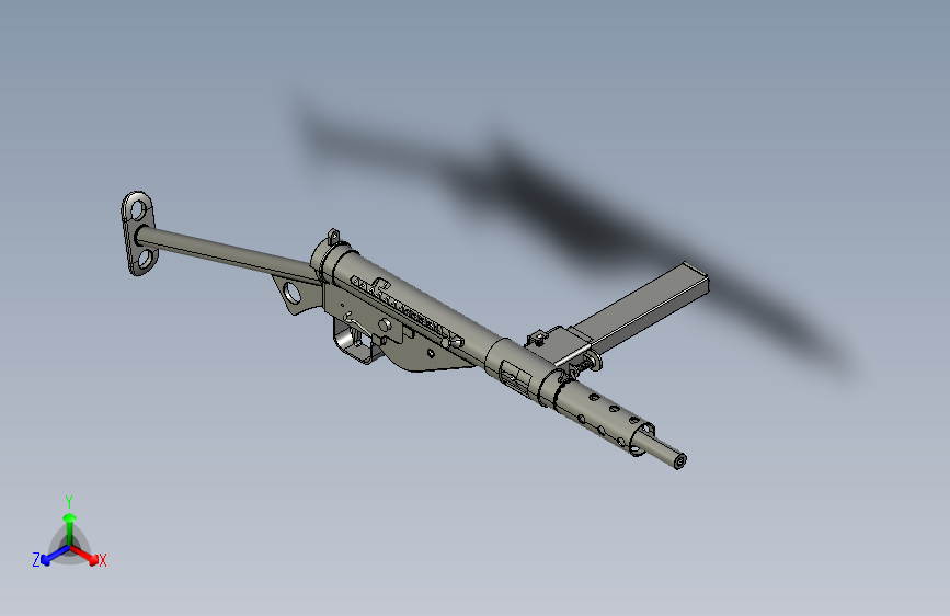 1173-斯滕Mk2冲锋枪