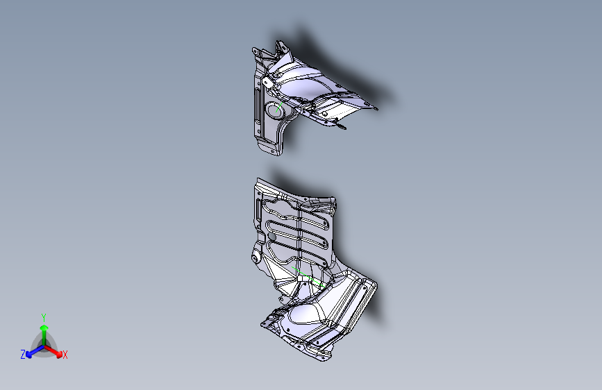 长城哈弗H2 -车身下导流板5174000XSZ08A