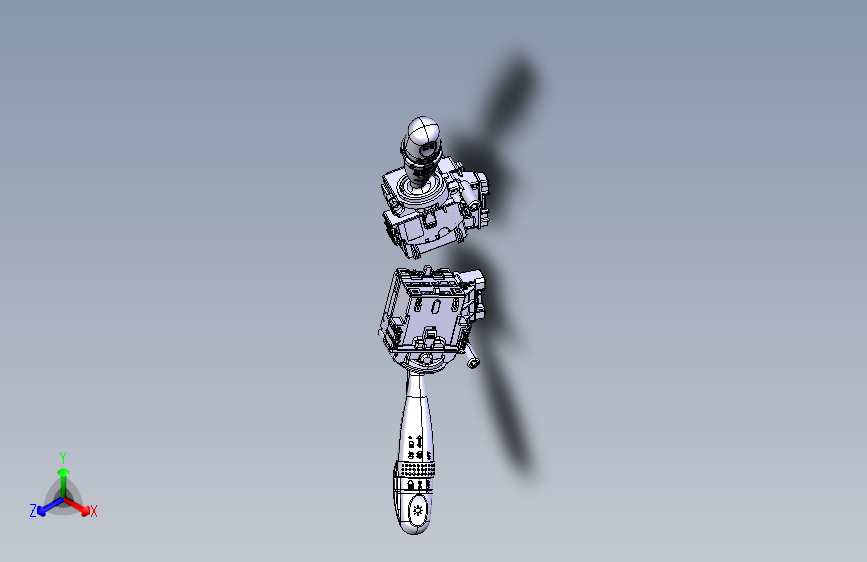 长城哈弗H2 -灯光手柄雨刮开关3774