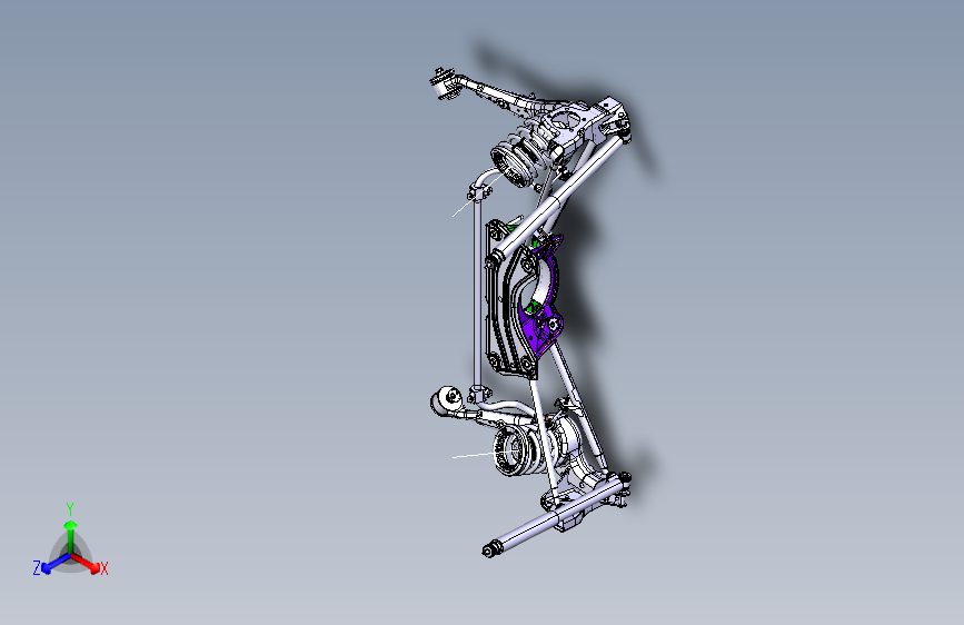 长城哈弗H2 -后悬架装置2911