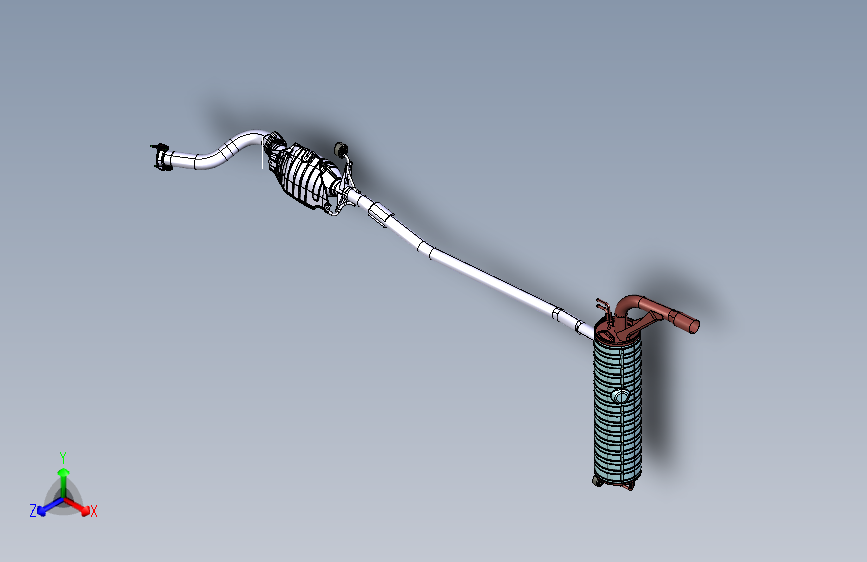 长城哈弗H2 -排气系统装置1200