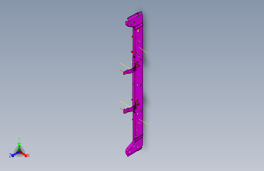 长城哈弗H2 -前防撞梁总成2803200XSZ08A-S01-110125