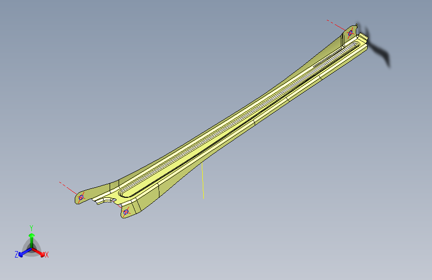 长城哈弗H2 -散热器框架中支架焊合8400925XSZ08A-S01-110125