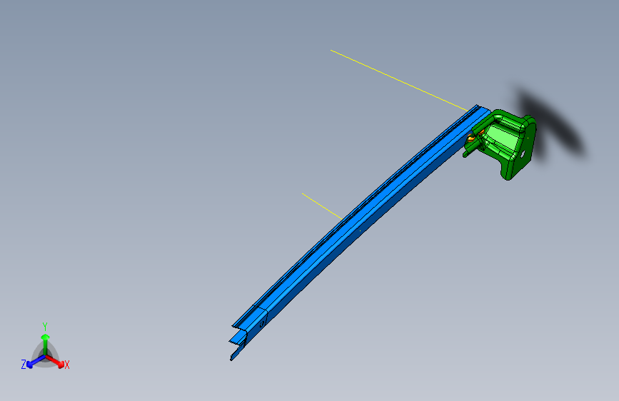 长城哈弗H2 -右前门后玻璃导轨下段总成6101600XSZ08A-S01-110125