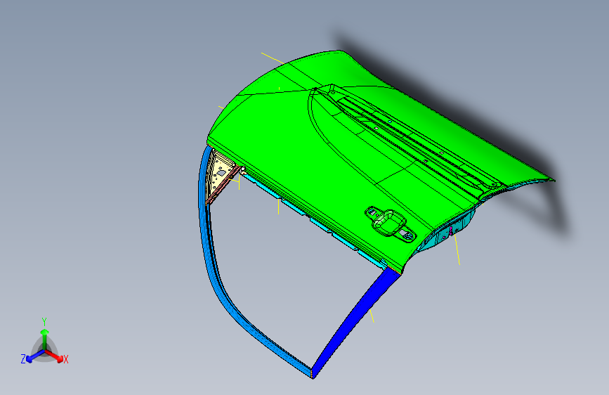 长城哈弗H2 -右前门钣金总成6101200XSZ08A-S01-110125
