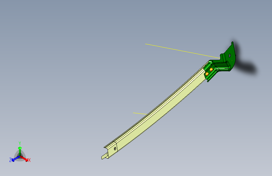 长城哈弗H2 -左前门后玻璃导轨下段总成6101500XSZ08A-S01-110125