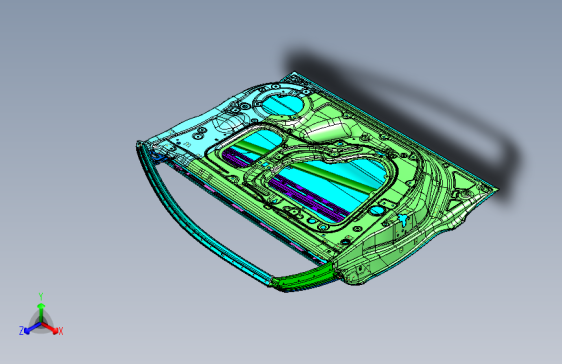 长城哈弗H6 -左前门总成