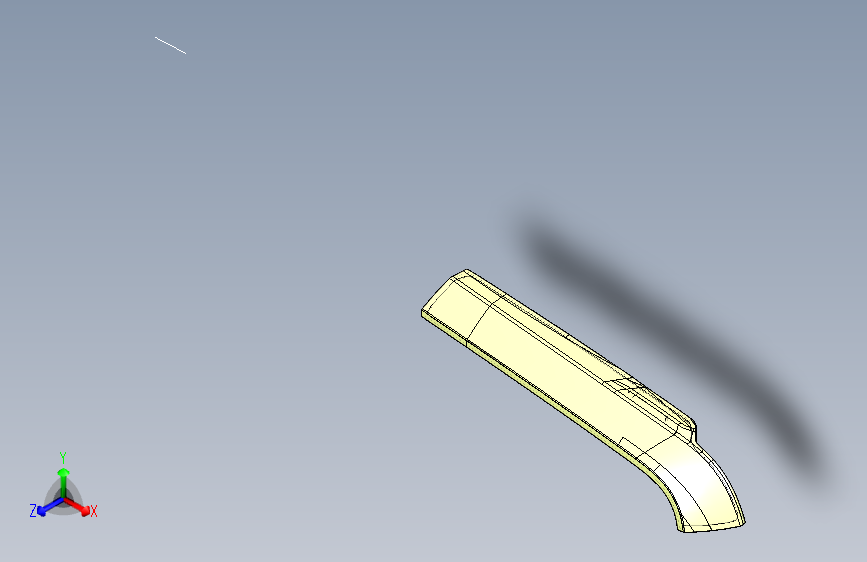 众泰 B40 -5417001 中滑轨盖板总成装置