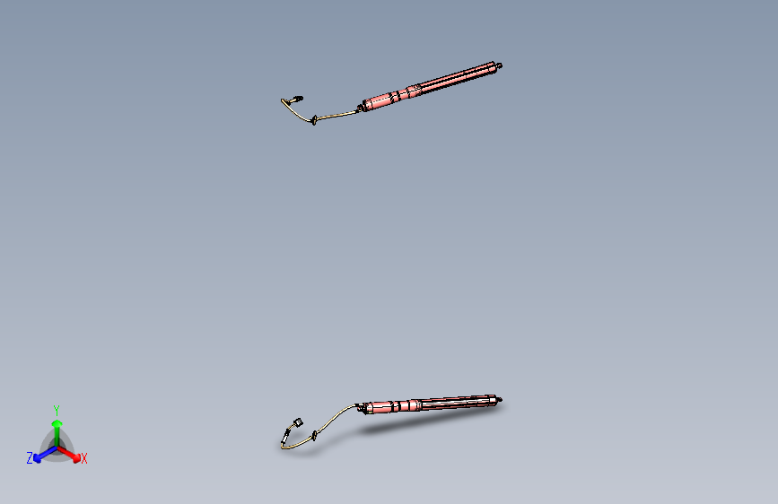 众泰 B40 -6309001 前后盖撑杆装置（气动撑杆）