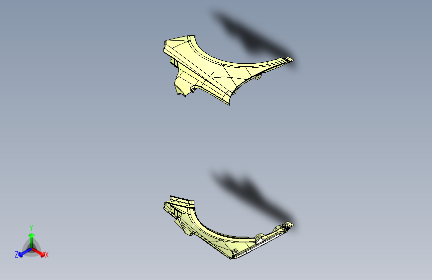 众泰 B40 -8403001 翼子板总成装置
